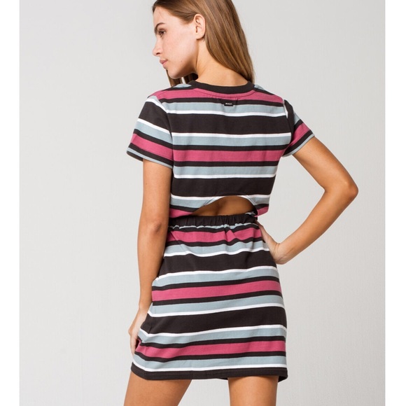 NWT RVCA Daized Mini Dress - Picture 2 of 5